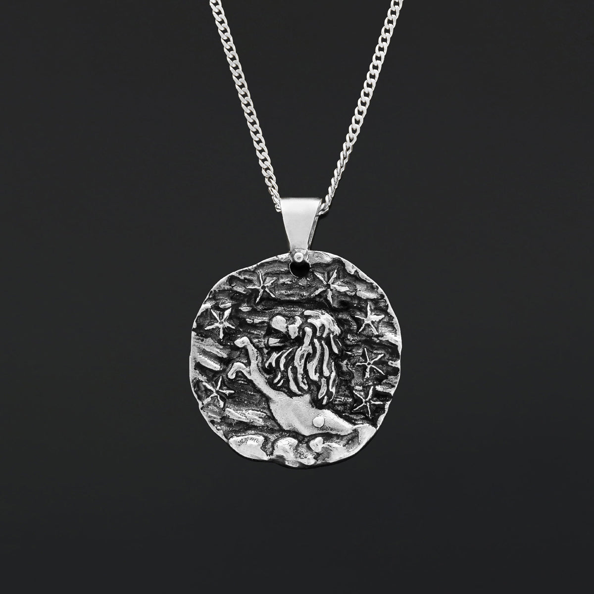 Leo Horoscope Pendant, Leo Zodiac Necklace, Fierce & Fearless, A Perfect Gift for Leos - view 6