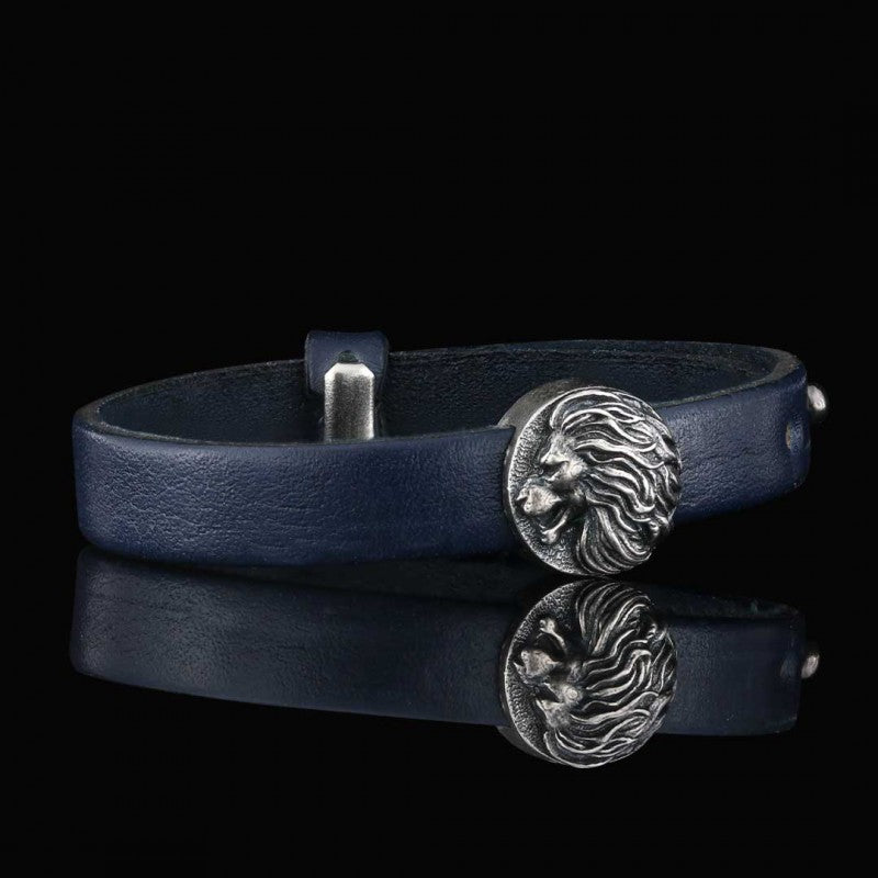 Leo Leather Bracelet by SWISS PLUS - Zodiac Collection - view 7