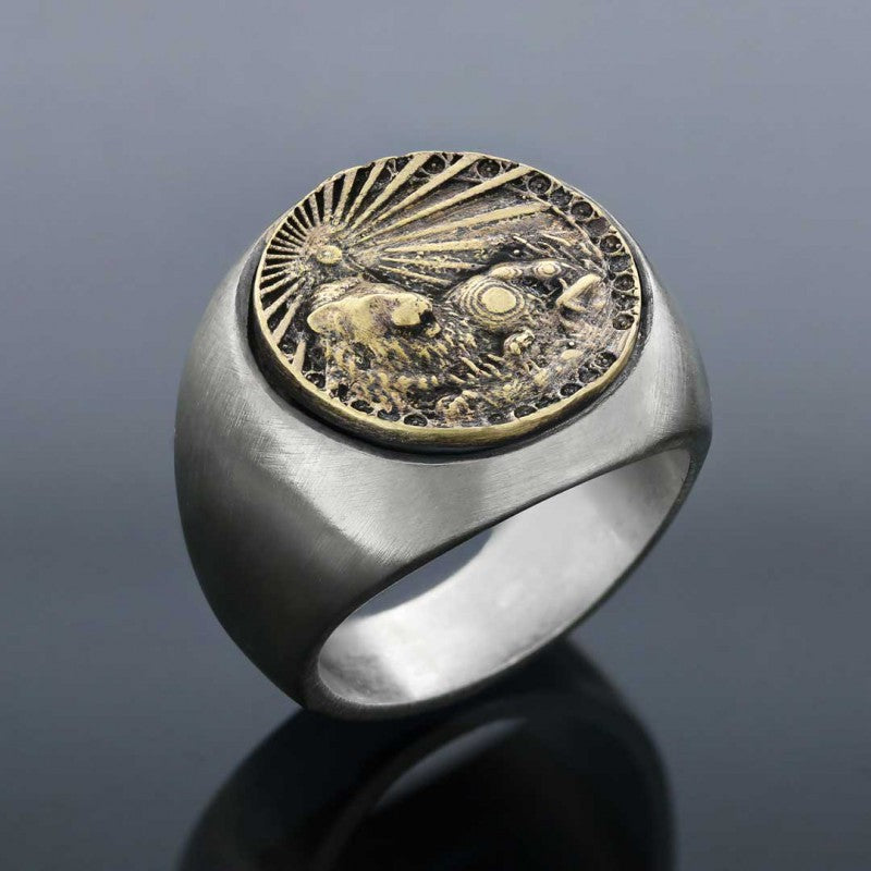 Leo Horoscope Ring