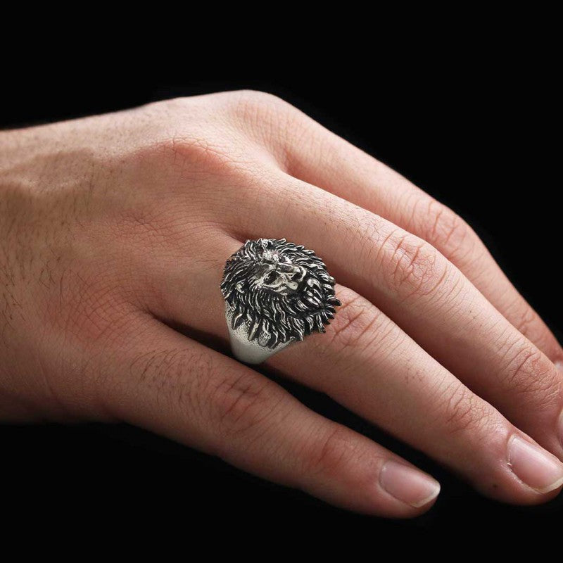 Lion Ring by SWISS PLUS - Unique Design Rings - view 7