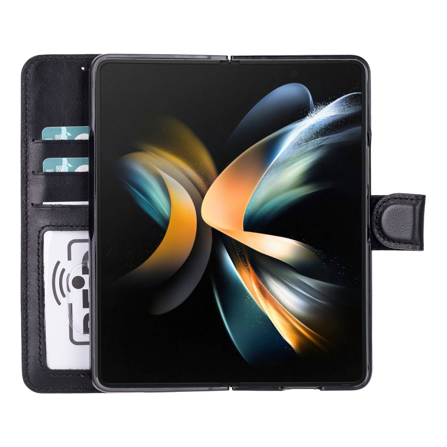 Wallet ID Leather Google Pixel 10 Pro Fold Folio Case