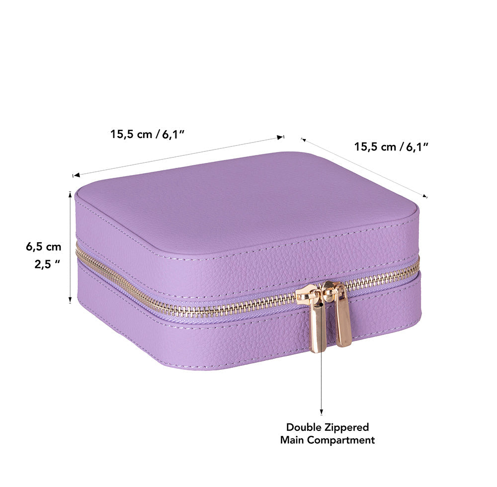 Amanda Leather Jewelry Box, Large