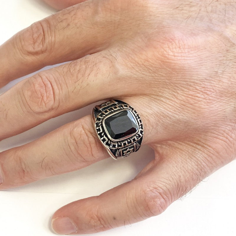 Unique Design Magen David Jewish Ring by SWISS PLUS - Jewish Collection - view 7