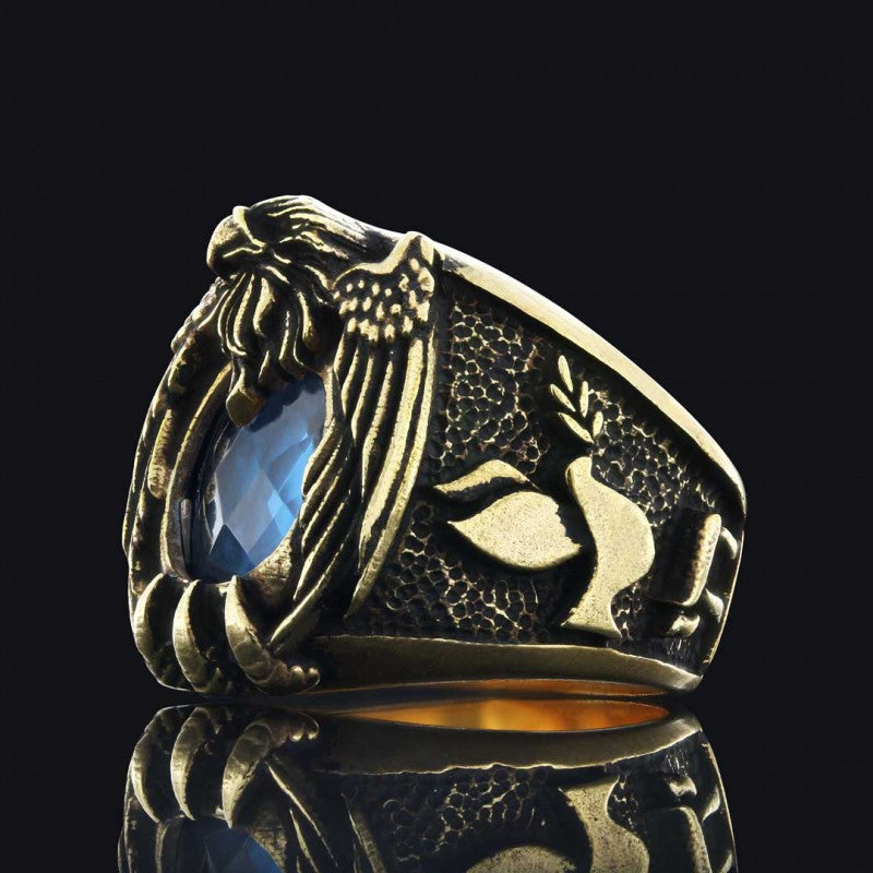 Unique Magen David Jewish Ring by SWISS PLUS - Jewish Collection - view 4