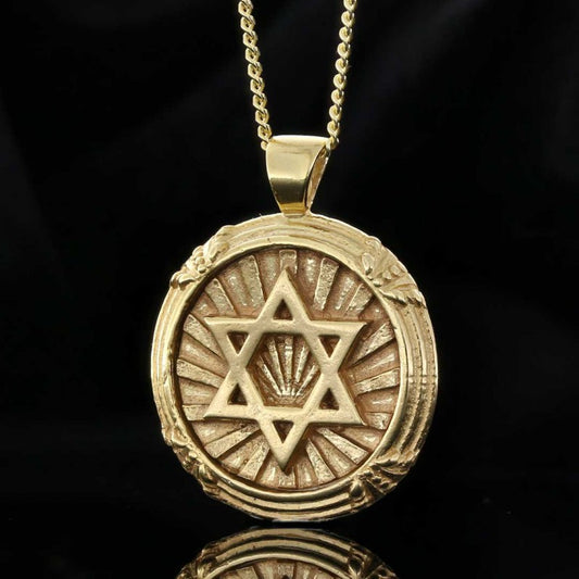 Magen David Pendant by SWISS PLUS - Jewish Collection - view 2