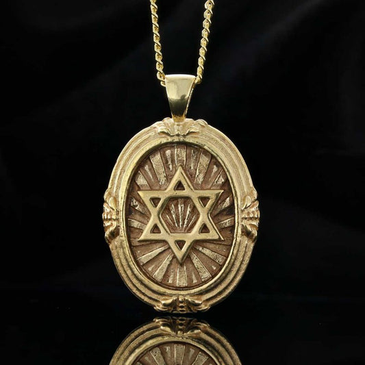 Jewish Magen David Pendant by SWISS PLUS - Jewish Collection - view 2