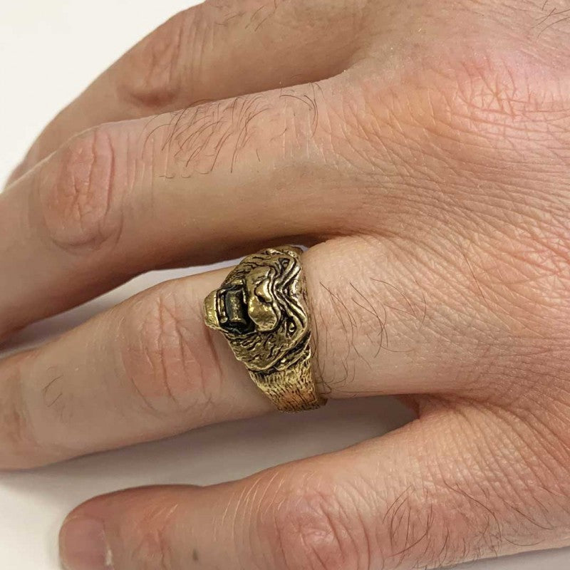 Men Silver Ring - view 6