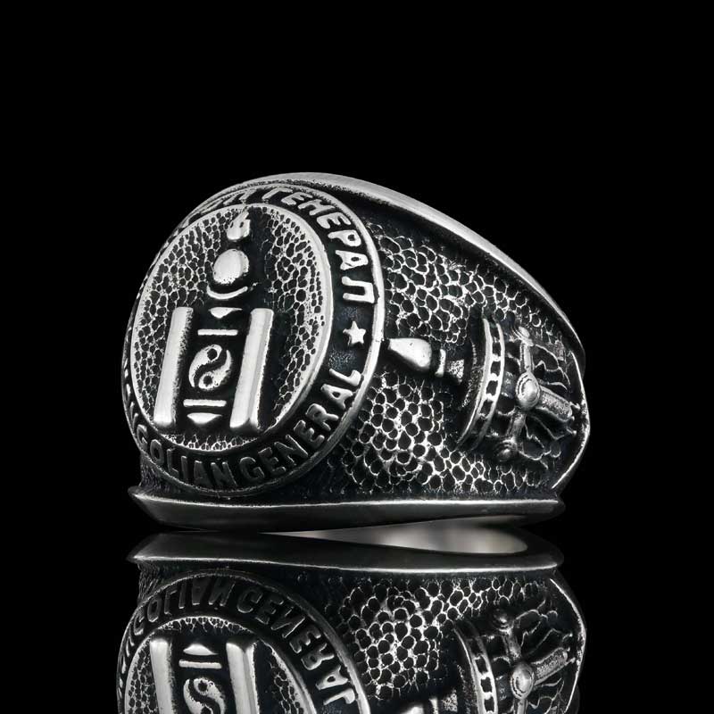 Mongolia Military Rings by SWISS PLUS - Military Rings - view 3