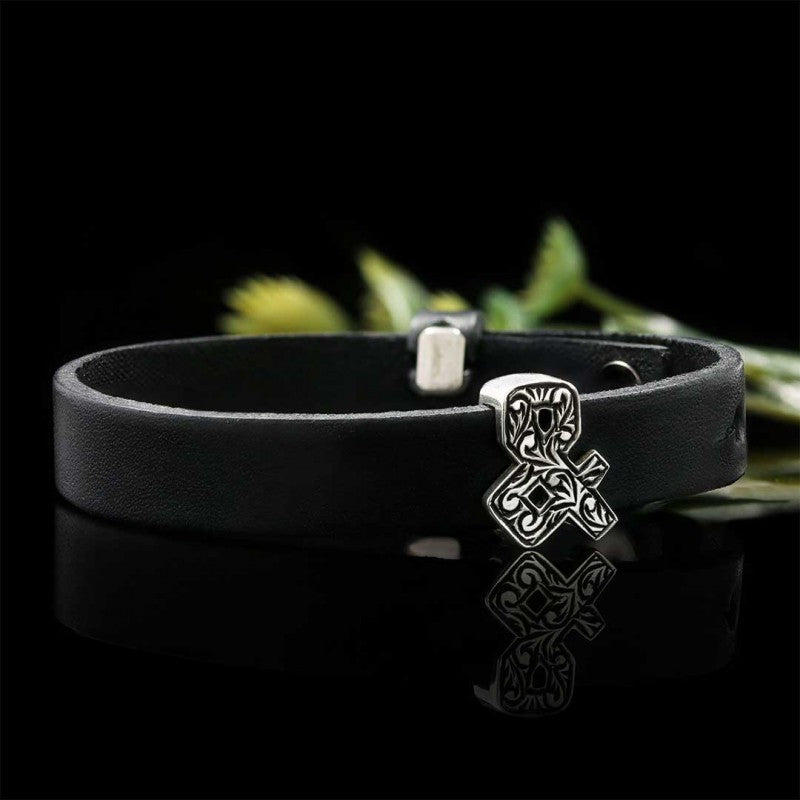 Motif Letter & Bold Alphabet Bracelet