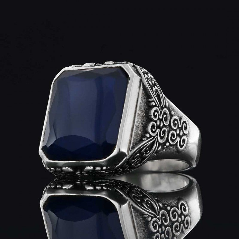 Motif Silver Ring by SWISS PLUS - Unique Design Rings - view 7