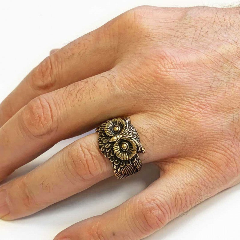 Owl Ring by SWISS PLUS - Unique Design Rings - view 7