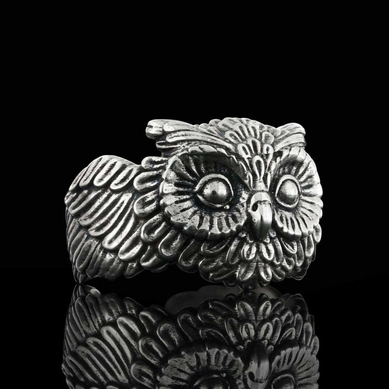 Owl Ring - view 3