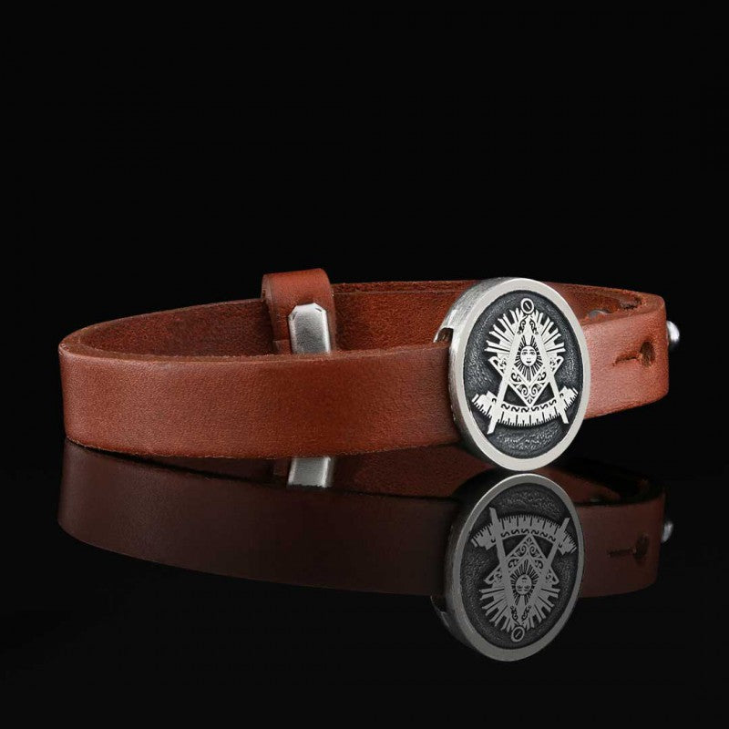Past Master Masonic Bracelet by SWISS PLUS - Mason Collection - view 7