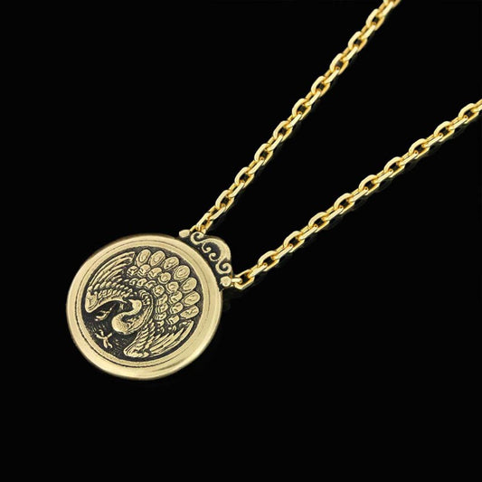 Peacock Pendant - view 2