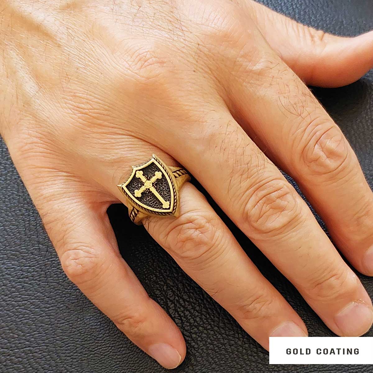 Personalized AMORC Rosae Crucis Order Symbol, Rosicrucian AMORC Ring, Custom Rosae Crucis Ring - view 7