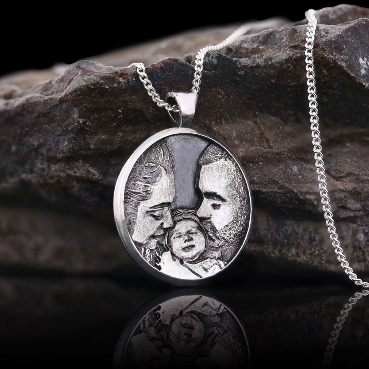 Personalized Picture Necklace, Capture Your Best Moments in Jewelry - view 1