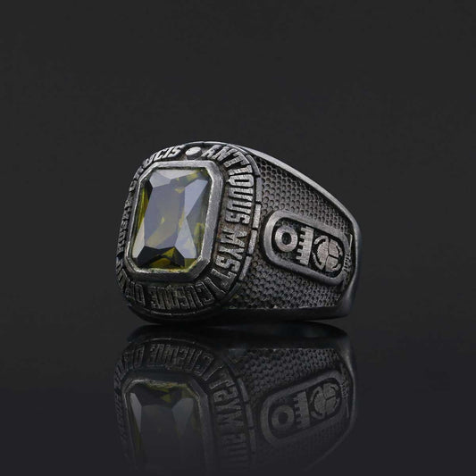 Personalized Rose Crucis Silver Ring, Special Design Amorc Ring, Rose Crucis Ring, Amorc Jewelry - view 2