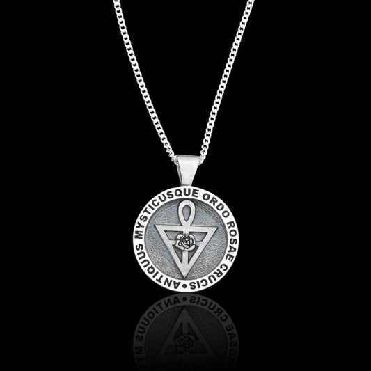 Rosae Crucis Masonic Pendant by SWISS PLUS - Mason Collection - view 2