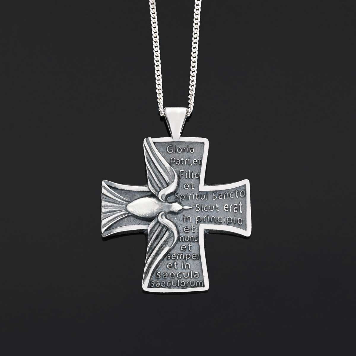 Rosae Crucis Pendant, Rosicrucian Mystical Necklace, Rosae Crucis Symbol Pendant