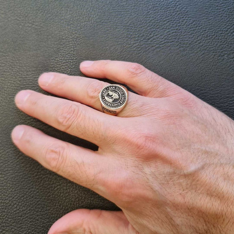 San Diego State University Ring by SWISS PLUS - Custom College Class Rings - view 7