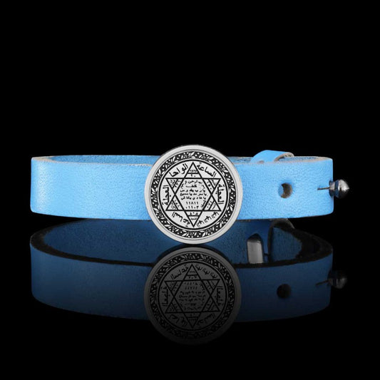Seal Of Solomon Bracelet 925 Sterling Silver