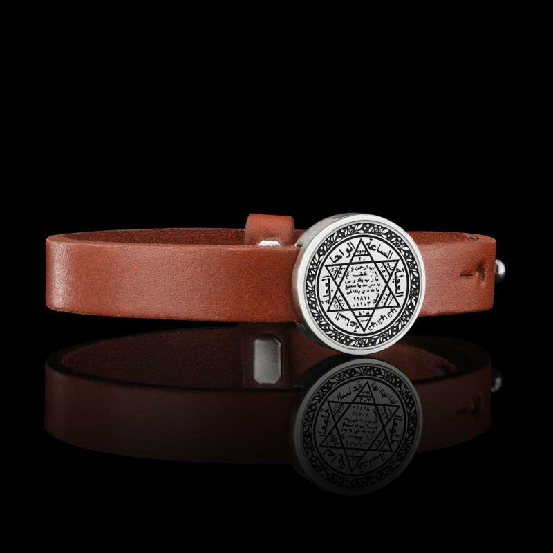 Seal Of Solomon Bracelet 925 Sterling Silver