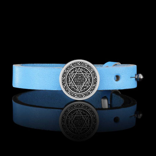 Seal Of Solomon Silver Bracelet by SWISS PLUS - Seal of Solomon Collection - view 2