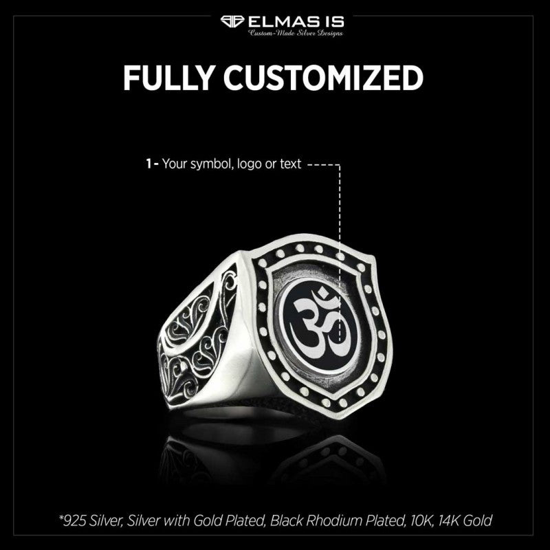Silver Buddha Ring by SWISS PLUS - Buddhist Jewelry Collection - view 5