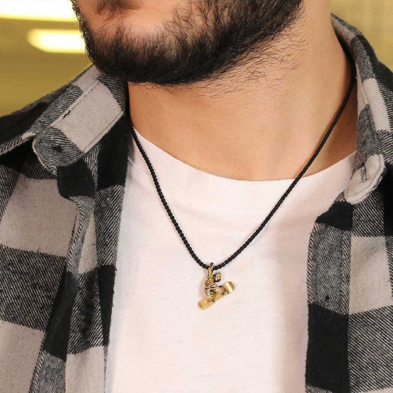 Skateboard Pendant by SWISS PLUS - Unique Pendants & Cool Design Necklaces - view 5