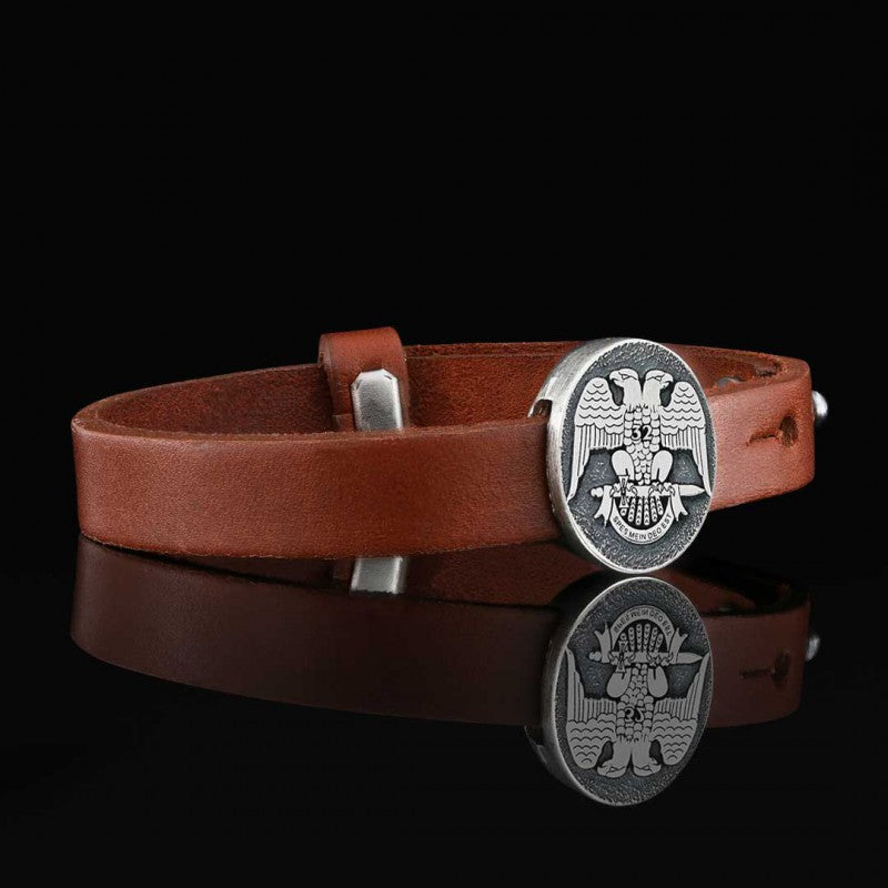 Oval Mason 32 Spes Mein Deo Est Bracelet by SWISS PLUS - Mason Collection - view 7