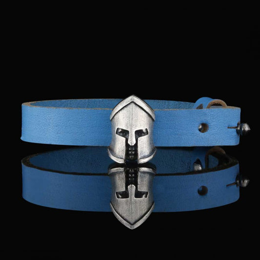 Sparta Leather Bracelet by SWISS PLUS - Unique Design Leather Bracelets - view 2