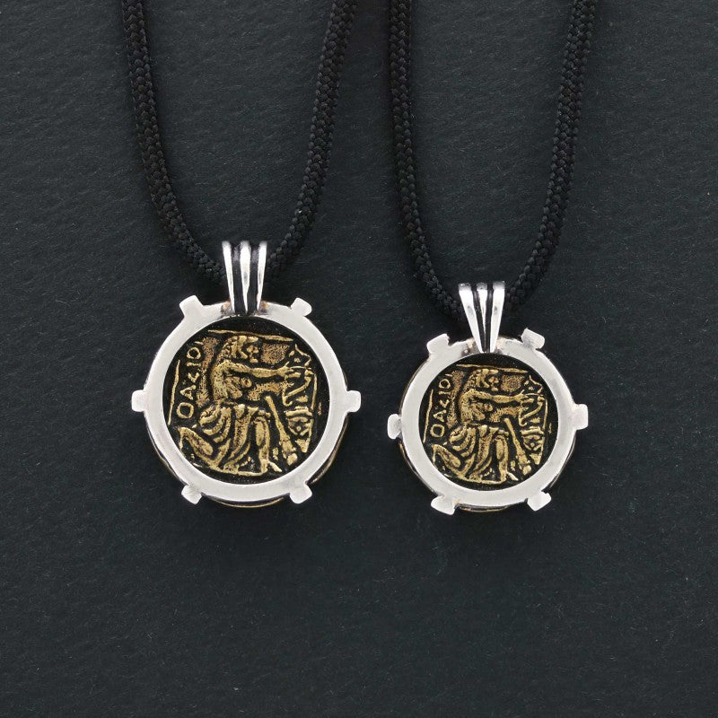 Special Design 925 Sterling Silver Coin Women Pendant - view 3