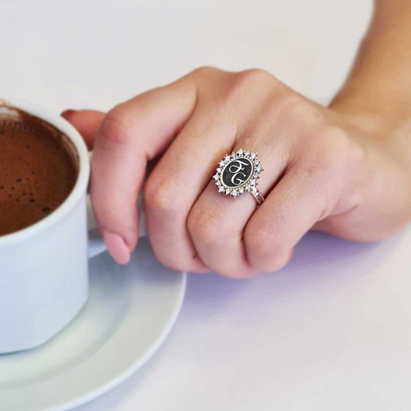 Special Design 925 Sterling Silver Women Ring by SWISS PLUS - 925 Sterling Silver Rings for Men & Women - view 7