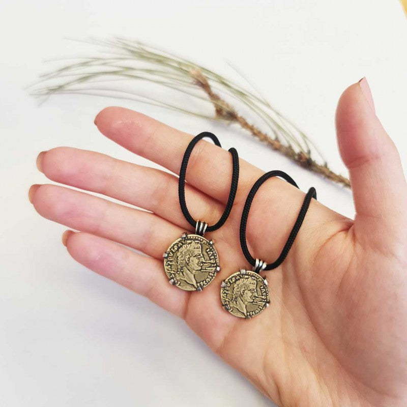 Special Design Sterling Silver Old Rome Coin Women Pendant by SWISS PLUS - Unique Design Women Pendants - view 6