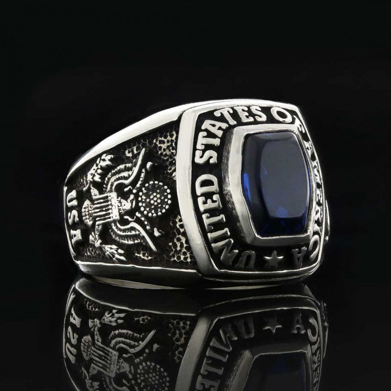 Special Design United States Of America Ring