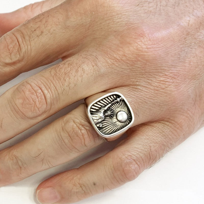 Statue of Liberty Ring by SWISS PLUS - United States Rings - view 5