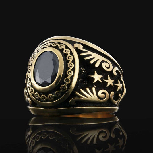 Sterling Silver 925 Ring for Men by SWISS PLUS - Unique Design Rings - view 2