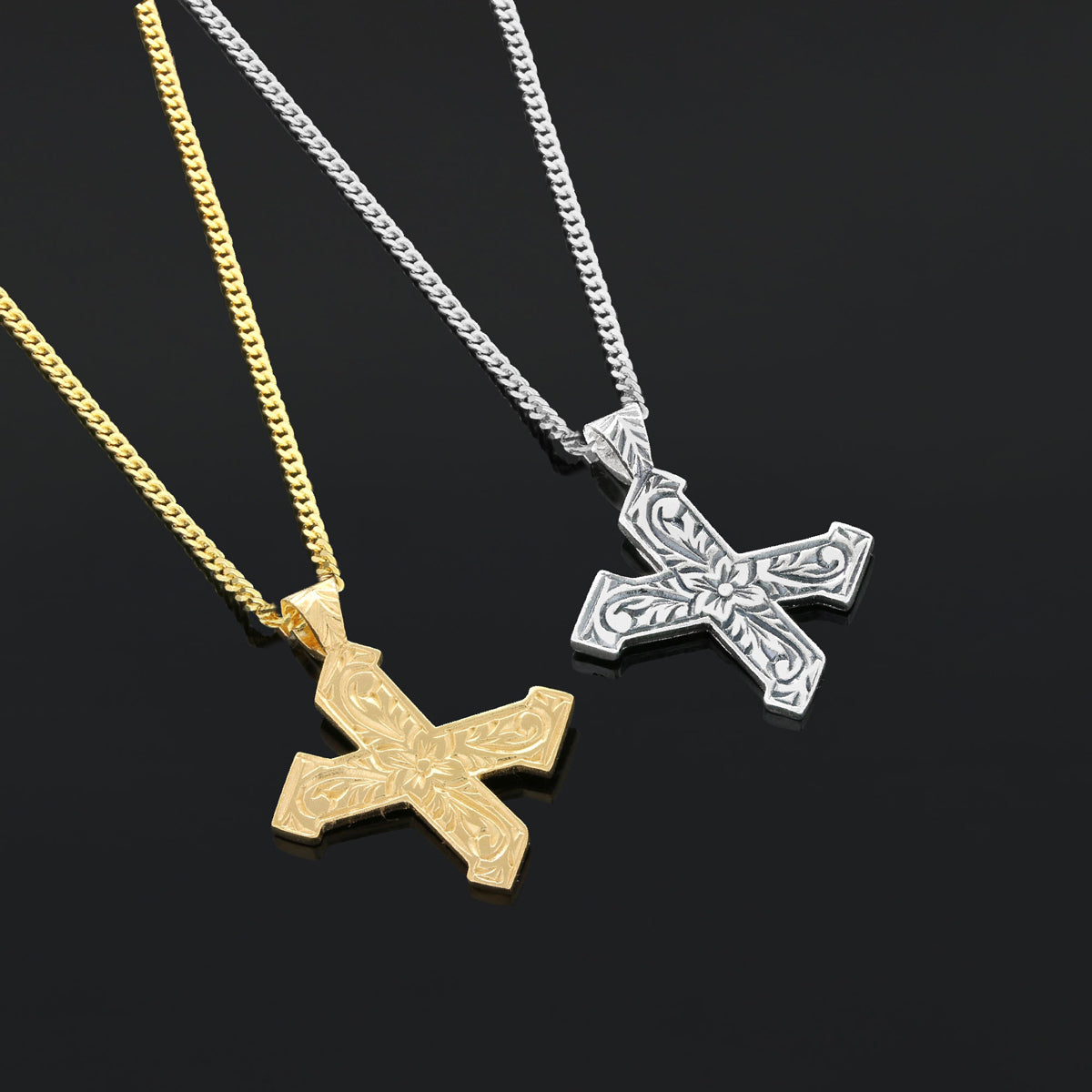 Sterling Silver Handmade Monogram X Letter Necklace - view 6