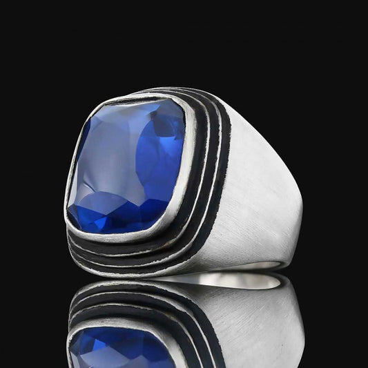 Hand Made Sterling Silver Ring by SWISS PLUS - Unique Design Rings - view 2