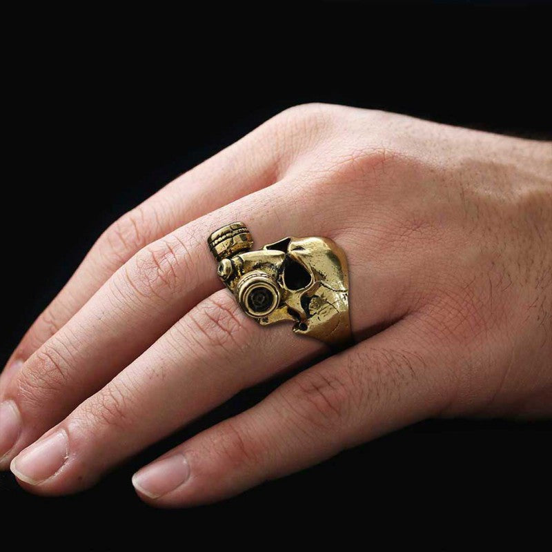 Survivor Skull Ring by SWISS PLUS - Skull Rings - view 7
