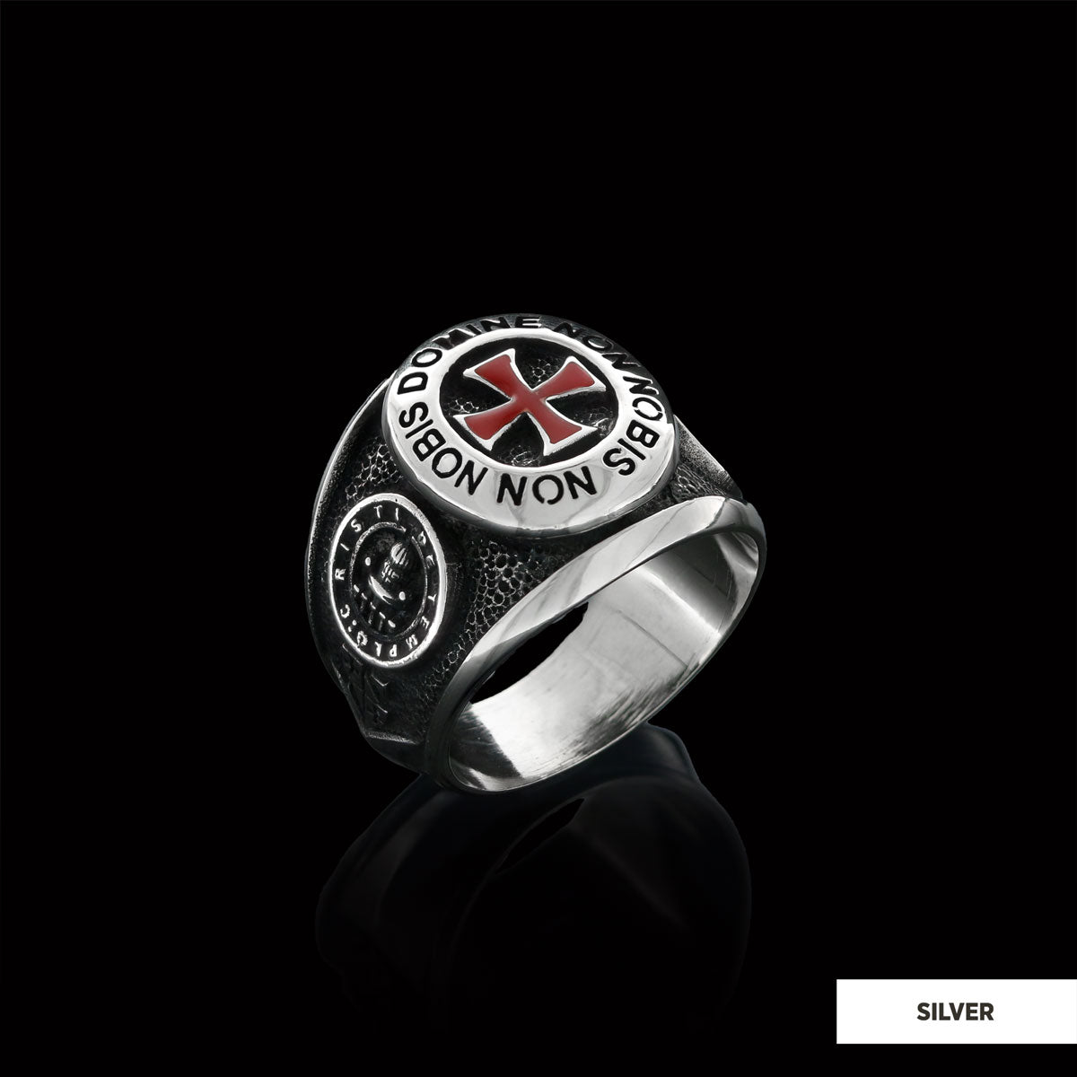 Templar Cross Masonic Ring, Mason Jewelry, Custom Mason Ring