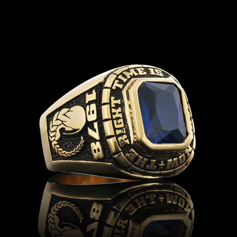 The Right Time Is Always Now Ring by SWISS PLUS - Custom College Class Rings - view 3
