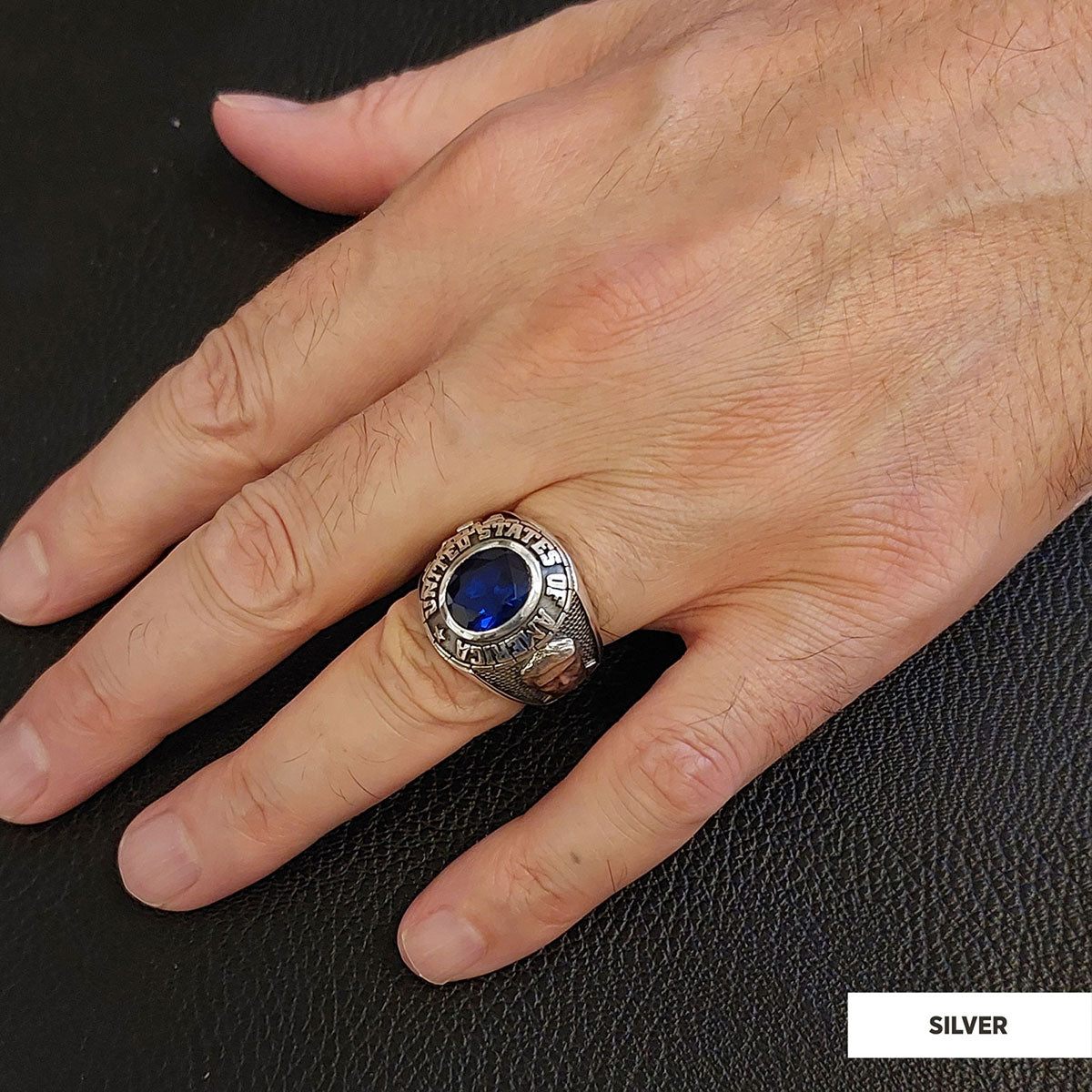 Special Edition Trump Ring, Trump Supporters Unisex Ring, American President Ring, Patriotic Jewelry by SWISS PLUS - Donald J