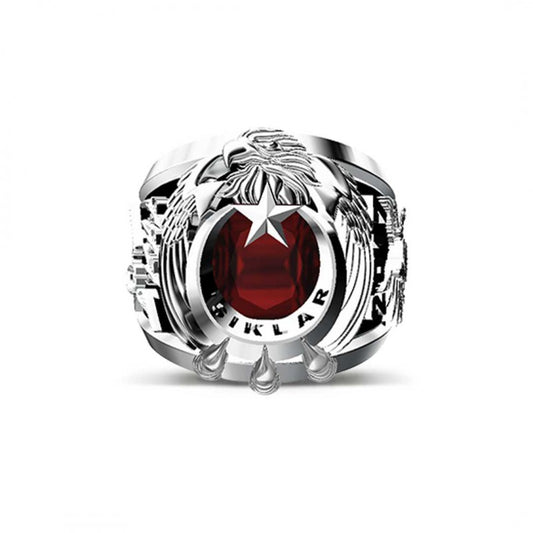 Turkish Military Ring - view 2