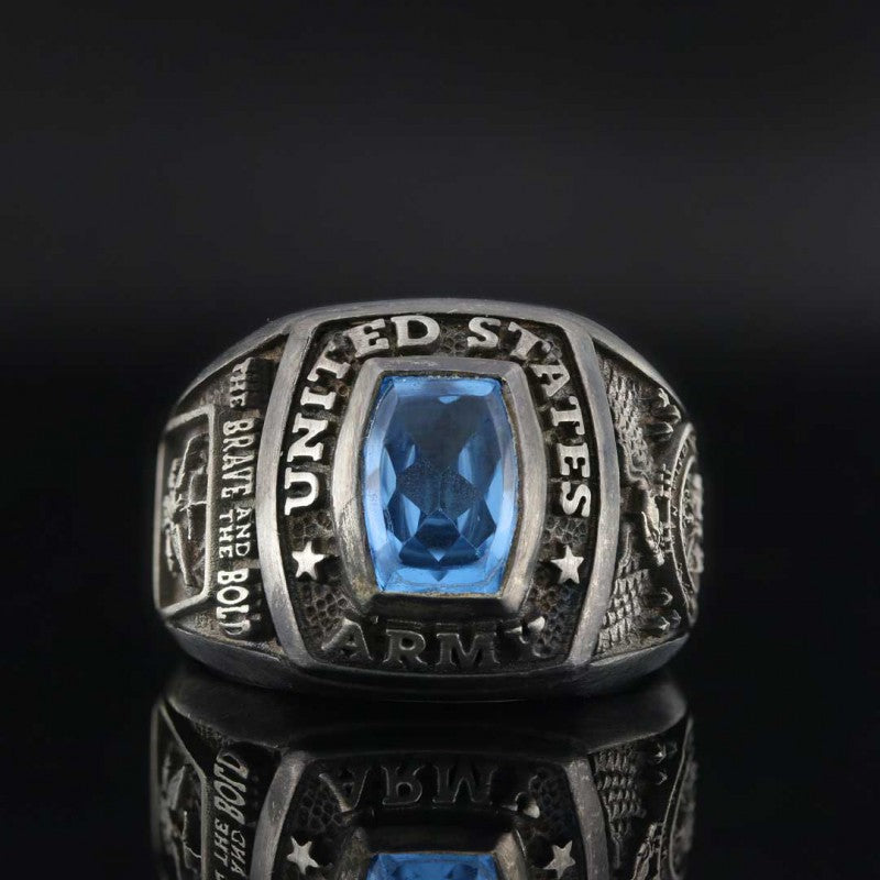 Brave and Bold Army Ring - view 5