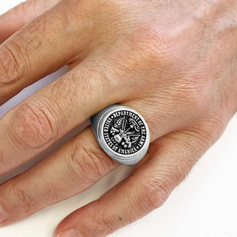 US Of America Ring by SWISS PLUS - Military Rings - view 7