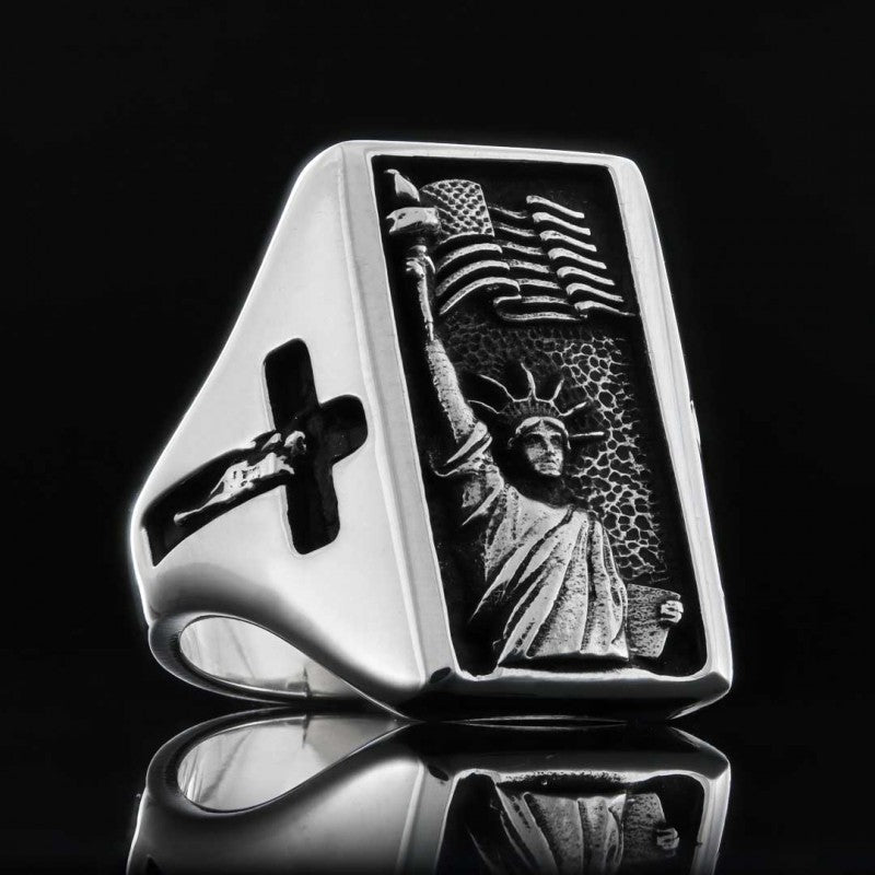 Statue of Liberty Ring