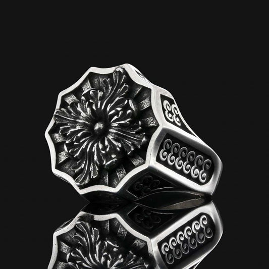 925 Sterling Silver Ring by SWISS PLUS - Custom Made Filigree Sterling Silver Rings - view 2