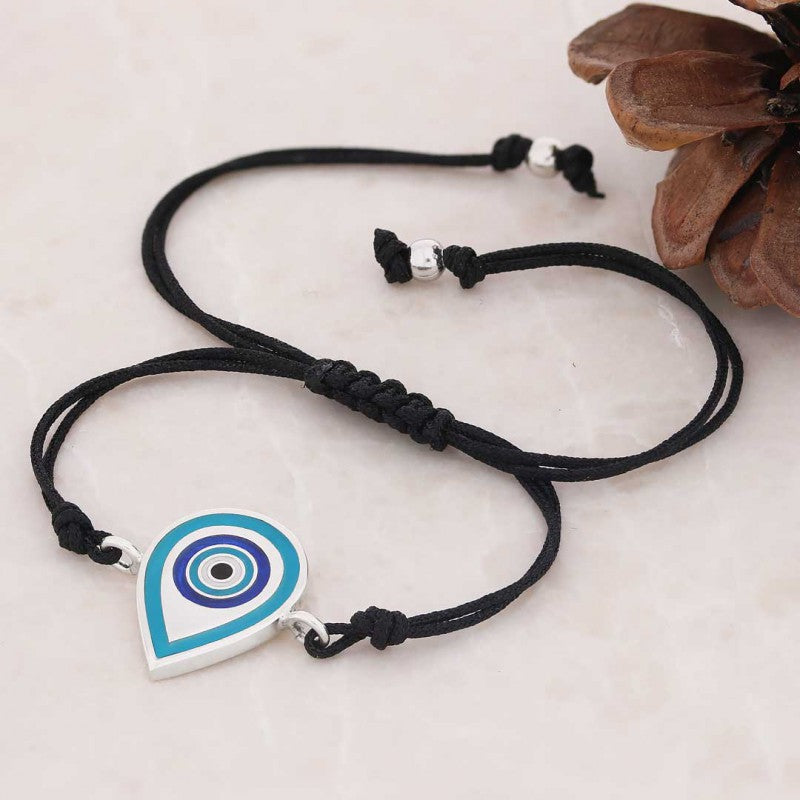 Unique Design Turkish Blue Evil Eye Beads Bracelet by SWISS PLUS - Turkish Blue Evil Eye Bead Bracelet - view 3