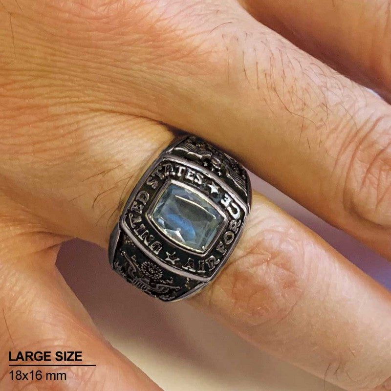 United States Air Force Ring by SWISS PLUS - Military Rings - view 7